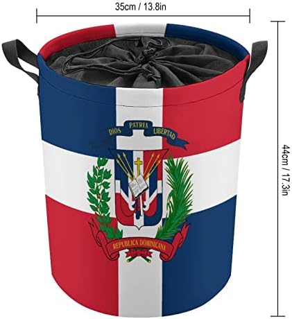 Korpa Za Veš Sa Zastavom Dominikanske Republike Velika Korpa Za Organizatore Igračaka