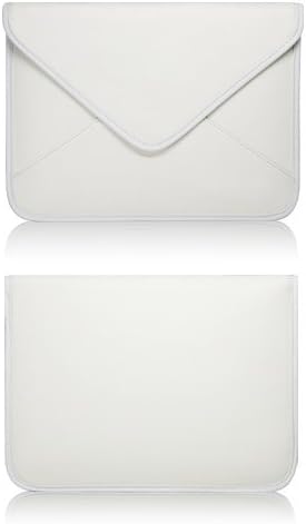 Boxwave Case kompatibilan sa AOCWEI Android 11 tablet X500 - Elite kožna messenger torbica, sintetički kožni poklopac dizajna koverte - bjelokosti bijeli