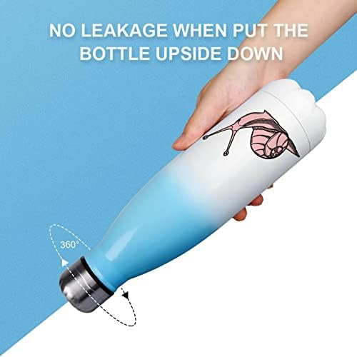 Smiješni puž 17oz Sportska boca za vodu od nehrđajućeg čelika vakuum izolirana cola oblik za višekratnu boju za višekratnu boju