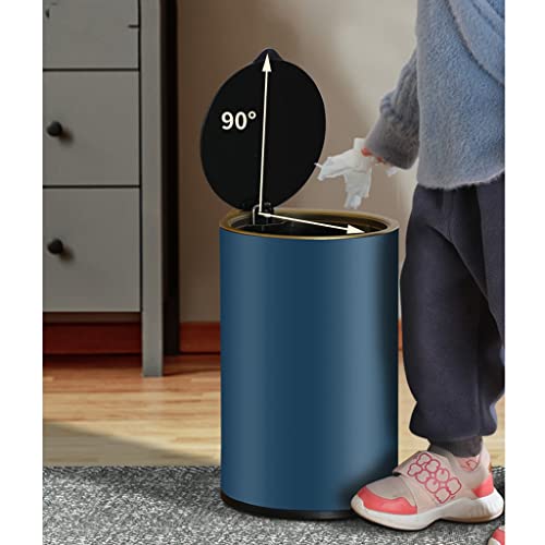 Ditudo kanti za smeće Kante za kućne kante za smeće može okružiti čelične kante za kante za recikliranje lista za dnevnu sobu spavaća soba kuhinjski uredčija dječja soba / d / 8l