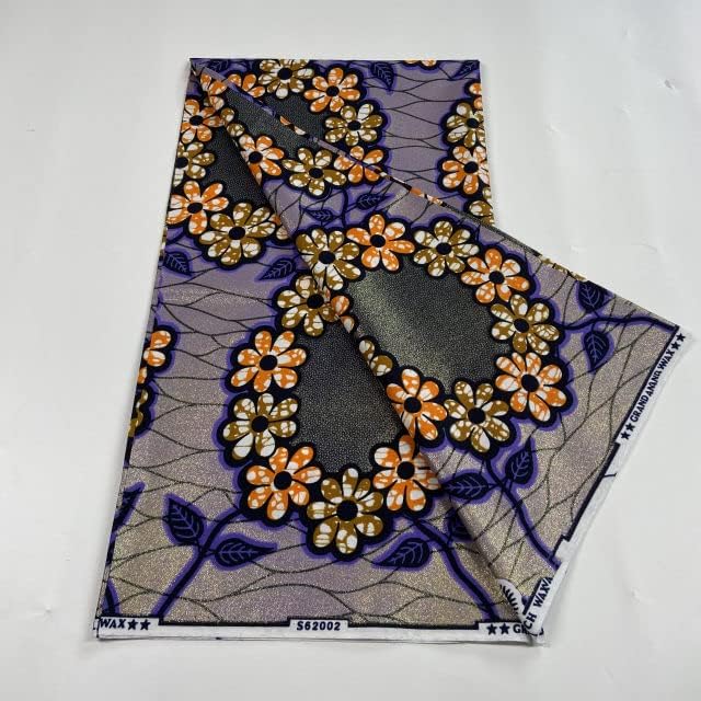 46-47 inčni široki pravi zlatni vosak Ankara Afrička Voštana pamučna štampana tkanina po dvorištima šivaći materijal za haljinu