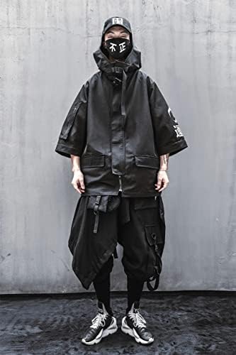 Niepce Inc japanski Streetwear Zip up vjetrovke jakne za muškarce