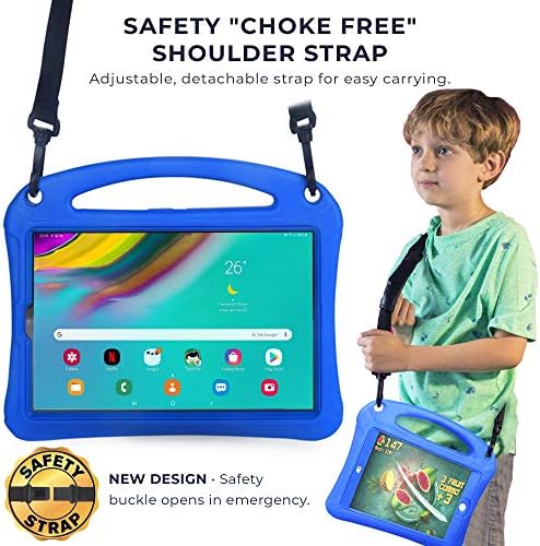 Bam bino svemirsko odijelo [Čvrsti dječji futrola] za Samsung Galaxy Tab S5E 10.5 | Dizajniran u Australiji, za djecu | Držač Stylusa,