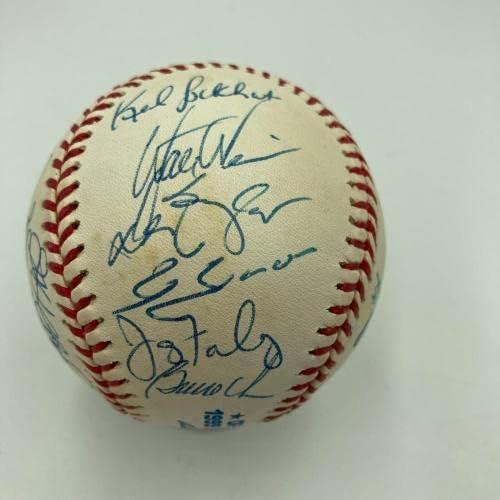 1999. Atlanta Braves Nacionalna liga Champs TIM potpisao je bejzbol svjetske serije - autogramirani bejzbol