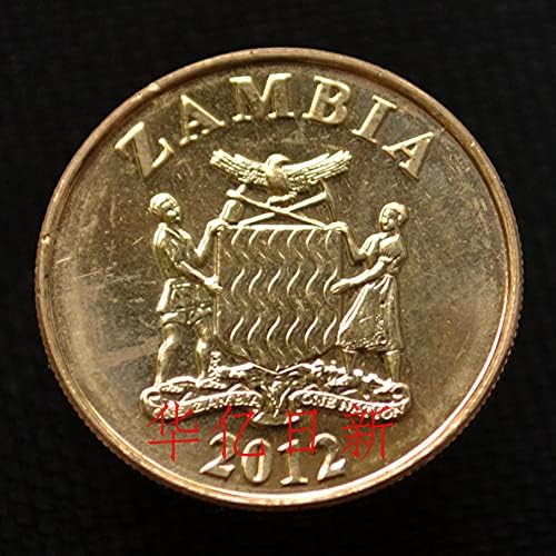 Zambija 50 Envel Coin 2012 Verzija novog afričkog novčića za životinje - poklon slona Crveni koverte