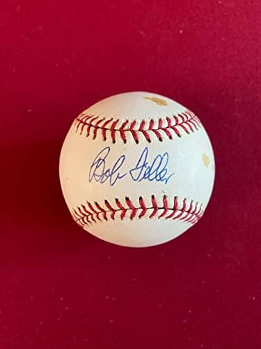Bob Feller, autogramirani Službeni MLB bejzbol indijanci - autogramirani bejzbol