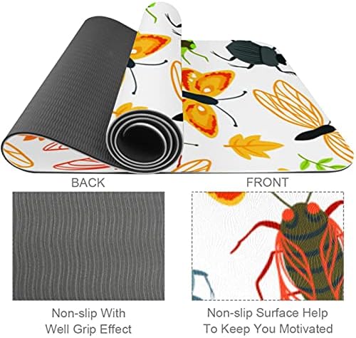Siebzeh besplatno priroda obrazac Premium debeli Yoga Mat Eco Friendly gumene zdravlje & amp; fitnes non Slip Mat za sve vrste vježbe
