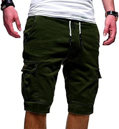 Muški kratke hlače, muški ljetni casual na otvorenom casual patchwork džepovi kombinezoni sportske alate za alate