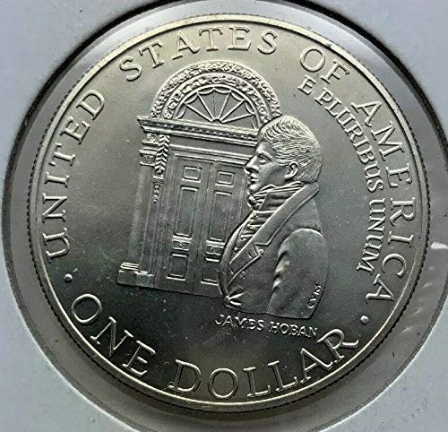 1992 D Bijela kuća Prigodni srebrni dolar 1 BRILLIANT NEMIRCULIRANI US MINT