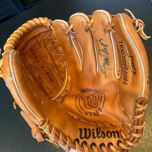 Willie Mays potpisao Wilson Game Model bejzbol rukavica sa JSA COA - Autographed MLB rukavice