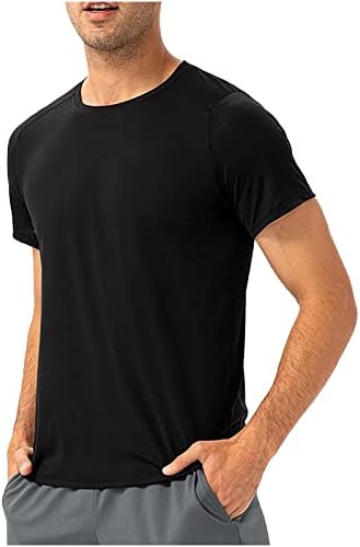 T majice za muškarce Proljeće Labavi trčanje SpeedSit znoj koji apsorbiraju prozračnu fitnes casual kratki rukav okrugli vrat vrh