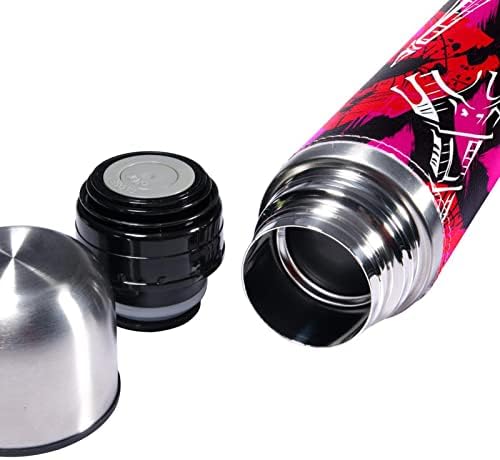 SDFSDFSD 17 oz Vakuum izolirane boce od nehrđajućeg čelika Sportska kavana Putna krigla Frična koža omotana BPA besplatno, poljubac