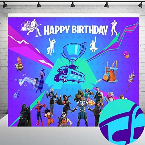 Battle Royale pozadina za rođendansku zabavu video igra Party Banner Battle royal party dekoracije pozadina za djecu i odrasle Cake