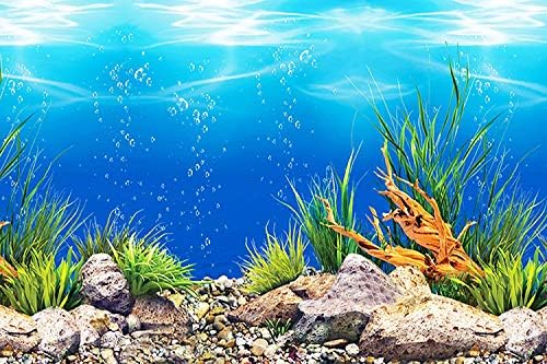 Amalong New morsko, morska pozadina ribe Aquarium pozadinski ukras 25 x 15