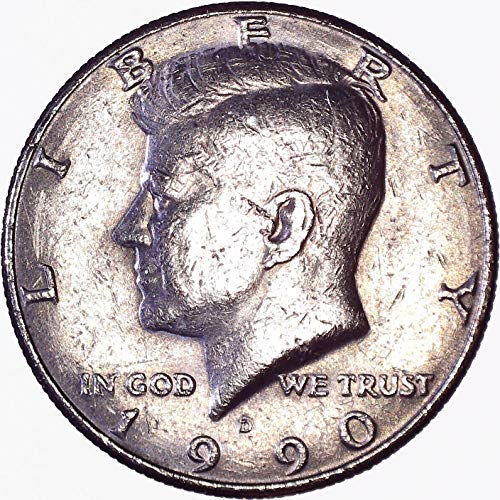 1990 D Kennedy pola dolara 50c vrlo dobro