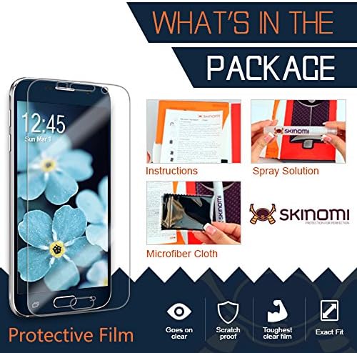 Skinomi zaštitnik ekrana kompatibilan sa Asus Zenfone 3 Laser Clear TechSkin TPU Anti-Bubble HD filmom