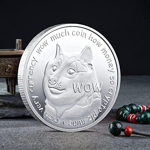 1pc Gold Dogecoin Novelty Funny Decor Commemorativni koin pozlaćeni doge novčić 2021 Novi kolekcionari Limited Edition Kolekcionarni