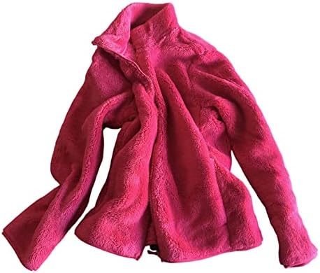 Xydaxin casual jakna za žene dugih rukava toplo pluća štand od pamučne fliske jakne