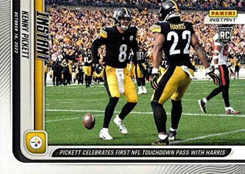 2022 Panini Instant Football 68 Kenny Pickett Rookie Card Steelers - 1. karijera prolaska dodir - samo 560 napravljeno!