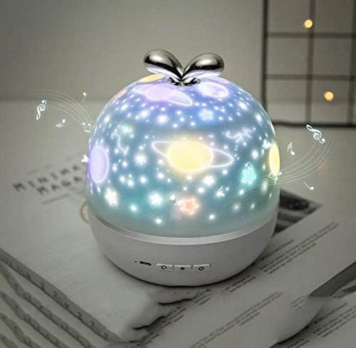 3 boja LED rotirajuća projekcijska lampa zvjezdano nebo romantično svjetlo za projekciju šest slajdova izbor noćno svjetlo poklon