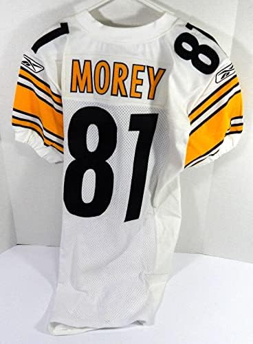 2003 Pittsburgh Steelers Sean Morey 81 Igra Izdana bijeli dres 42 DP48953 - Neincign NFL igra rabljeni dresovi