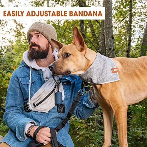 Mountain Hound Dog Bandana, izdržljiv, udoban i prazan pas bandana, podesivi dodaci za pse za mali do veliki donji dog, pasa odjeća