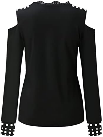 Pulover za žene y2k majice vrhovi duksevi dugih rukava Jesen na vrhu pada modni vrhovi skok vrhovi jednostavne salone