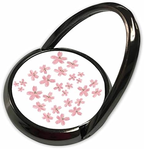 3drose ispisani ružičasti trešnje cvjetovi na tisku - telefonske prstenove