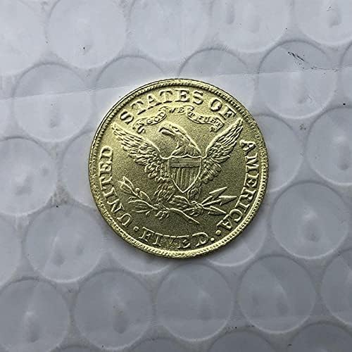1859 Američki libelite Eagle Coin Gold-pozlaćeni kriptoturcke Favorite kovanica Komemorativni kovanica Kolekcionarski kovanica Lucky