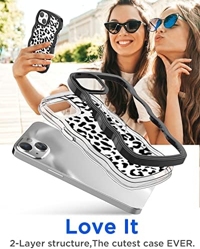 Aicase Leopard / Cheetah Print Slatka Girly Women Girl WAV telefon futrola za iPhone