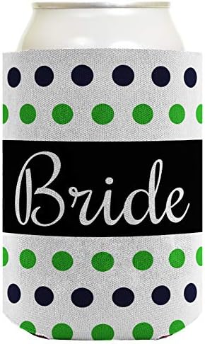 Vjenčanje Coolie mladenka mladoženja Brada Bowtie Polka Dots Bridal Tuš poklon 2 Pakovanje COLie Coolie Cools Cools Coolies Premium