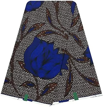 DIY šivanje afričke tkanine za štampu za Party haljinu pamuk Ankara tkanina Crna Afrička tkanina 6 metara