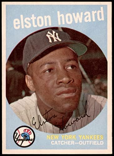 1959 FAPPS 395 Elston Howard New York Yankees Nm Yankees