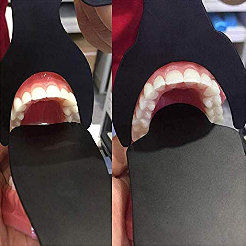 Zubni foto kontrast crno pozadinska ploča ortodontska intraoralna fotografska kontratalna palatalna fotografija kontrapcija 6pcs