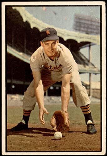 1953 Bowman # 125 Fred Hatfield Detroit Tigers VG + Tigers