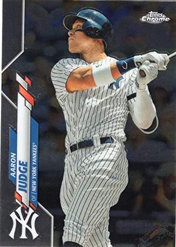 2020 TOPPS Chrome 50 Aaron sudija New York Yankees MLB bejzbol kartica NM-MT