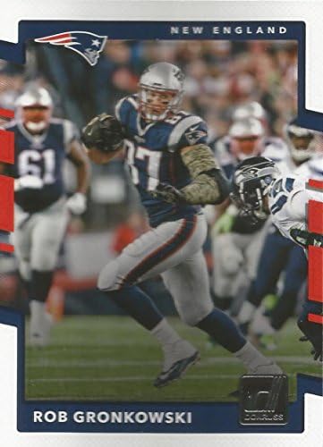 2017 Donruss 25 Rob Gronkowski New England Patriots Football Card