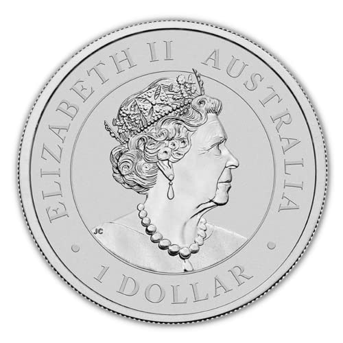 2022 P AU 1 oz Australian Silver Koala Coin Sjajno neobično sa potvrdom o autentičnosti Coinfolio $ 1 Bu