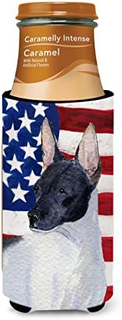 Caroline's SS4054MUK USA američka zastava sa ratom Terrier ultra Hugger za tanke limenke, može li hladnije rukav zagrliti rukav za