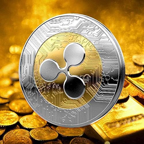 Ada CryptoTurrency Ripple Coin Fizički omiljeni novčići kovanica Gold-pozlaćena Bitcoin Aita Coin Lucky Coin COIN zanata za krafre