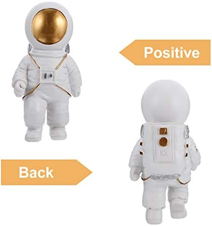 Aboofan Resin astronaut figurica kreativni spaceman kip model tona za torper olovke za držač za collectible art skulpturni zanat za
