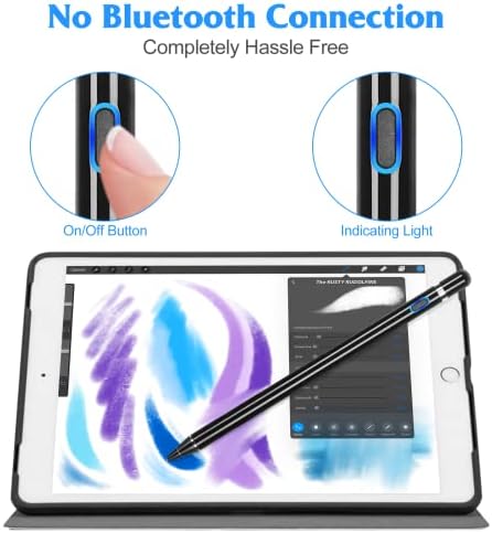 Stylus olovka za iPad olovku, punjiva aktivna olovka za olovku za finu tačku za finu tačku za infinix Hot 10S NFC kompatibilan sa