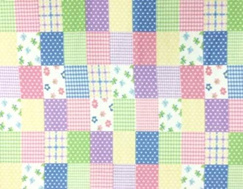 Pico Textiles šareni Patchworks flis tkanina - 3 metara vijak-Style# PT568