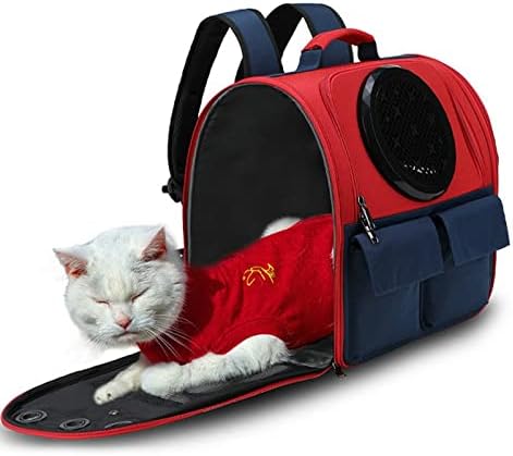 XLAIQ ruksak s svemirskim kapsulama za kućne ljubimce za mačke mali psi Prijenosna torba za mačke za mačke na otvorenom potrepštine
