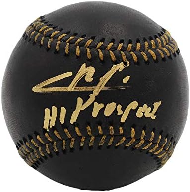 Cristian Pache Autographirana / potpisana Atlanta Rawlings Službena glavna liga Crna bejzbol - sa 1 prospekt natpis