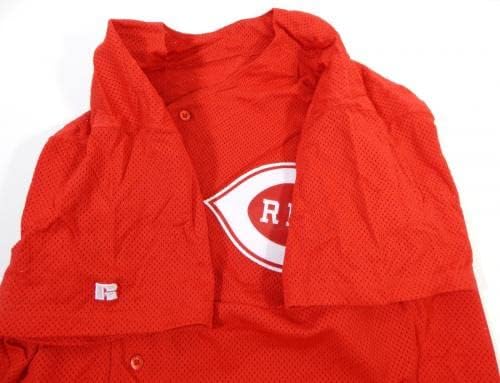 1993-98 Cincinnati Reds Blank Igra izdana Crvena dres Praksa za bacanje 48 DP21655 - Igra Polovni MLB dresovi