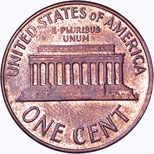 1968 D Lincoln Memorijalni cent 1C o necrtenom