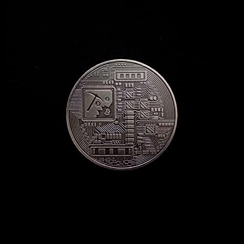 Bitcoin virtualni koinbitcoin Komemorativni koindijski koindijski kovanica replika za obrt za prodaju suvenir Dekoracija Početna Poklon