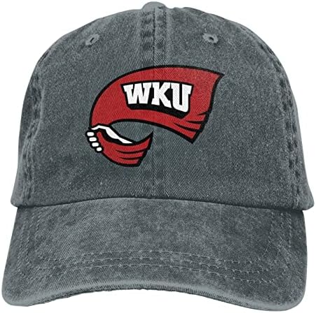 Lujzwop Western Kentucky univerzitetski klasični kaubojski šešir podesivi bejzbol kapu unisex casual sportski šešir