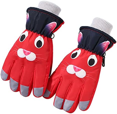 Baby Girl pet finger Gloves Kids Winter Warm Windproof hladno vrijeme sportske rukavice na otvorenom za dječake djevojčice Fleece Snow